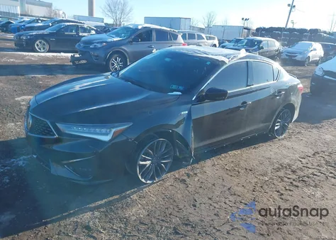 2021 Acura Ilx Premium A-Spec Packages/Technology A-Spec Packages из США, поврежденный, VIN 19UDE2F81MA004930